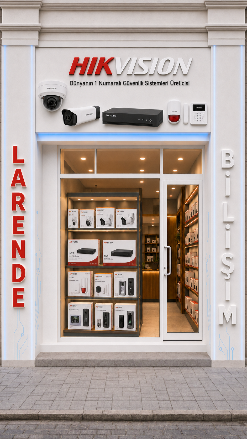 Larende Bilişim mağazası — Karaman